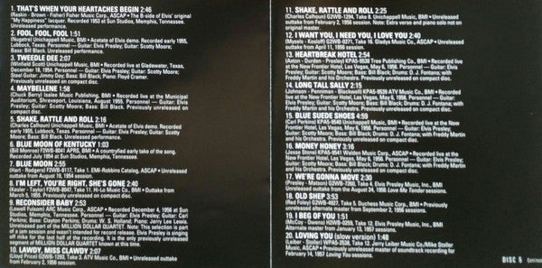 The King Of Rock 'N' Roll: The Complete 50's Masters (5xCD BOX SET) | Near Mint (NM or M-) Very Good Plus (VG+) Get Cheap Vinyl