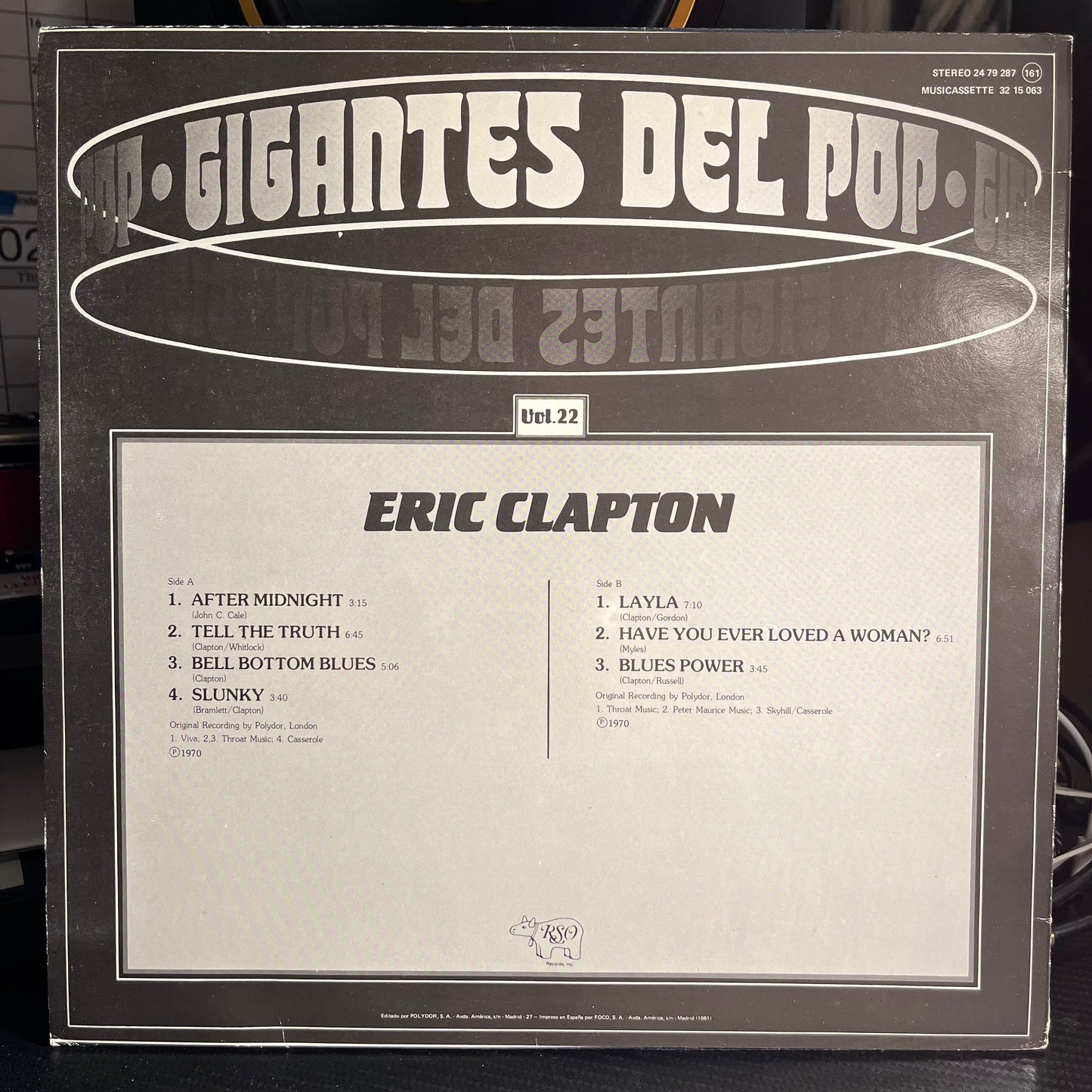 Gigantes Del Pop Vol. 22 | Near Mint (NM) Excellent (EX) Get Cheap Vinyl
