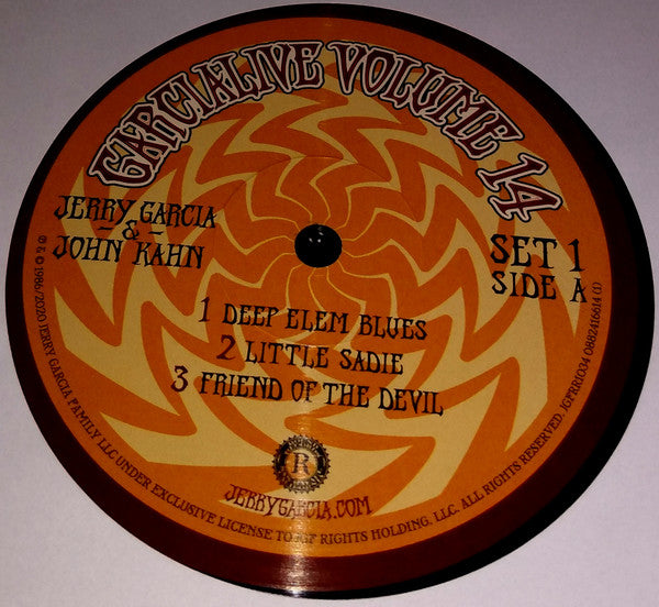 GarciaLive Volume 14 (Recorded Live At The Ritz, New York, NY, January 27th, 1986) (2xVINYL) | Near Mint (NM or M-) Near Mint (NM or M-) Get Cheap Vinyl