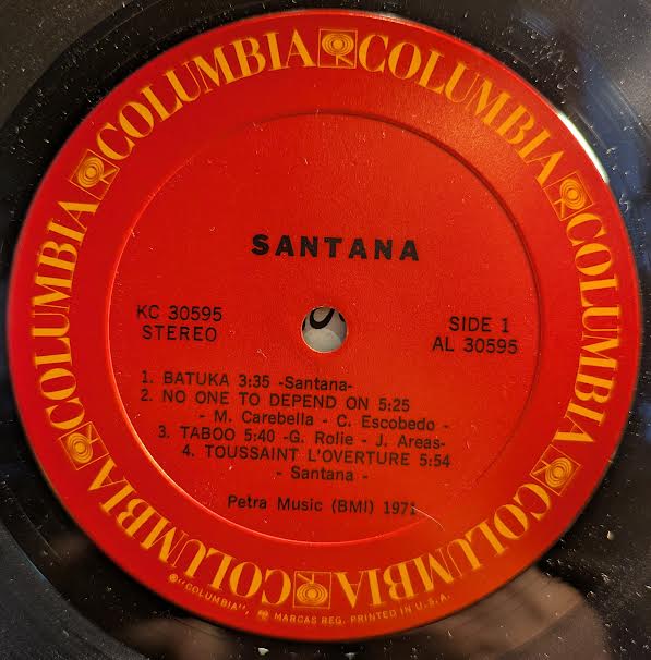 Santana (VINYL) | Near Mint (NM) Near Mint (NM) Get Cheap Vinyl