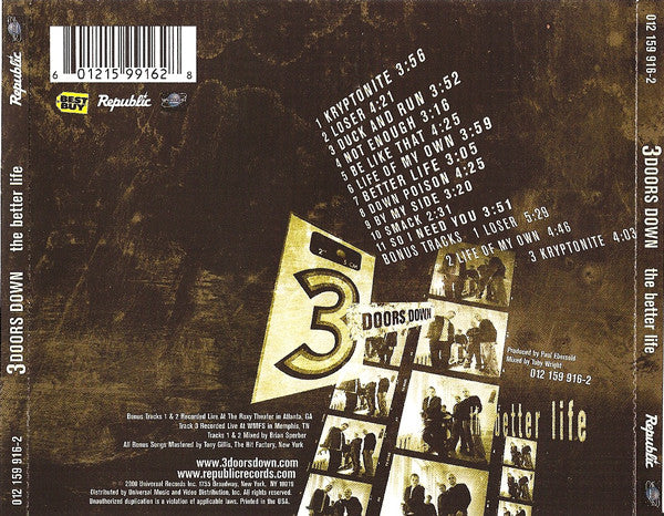 The Better Life (CD) | Near Mint (NM) Near Mint (NM) Get Cheap Vinyl