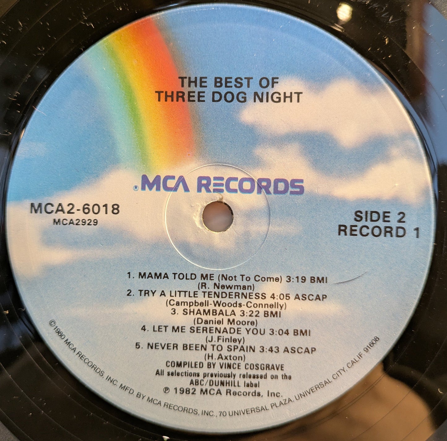 The Best Of Three Dog Night (2xVINYL) | Near Mint (NM) Excellent (EX) Get Cheap Vinyl