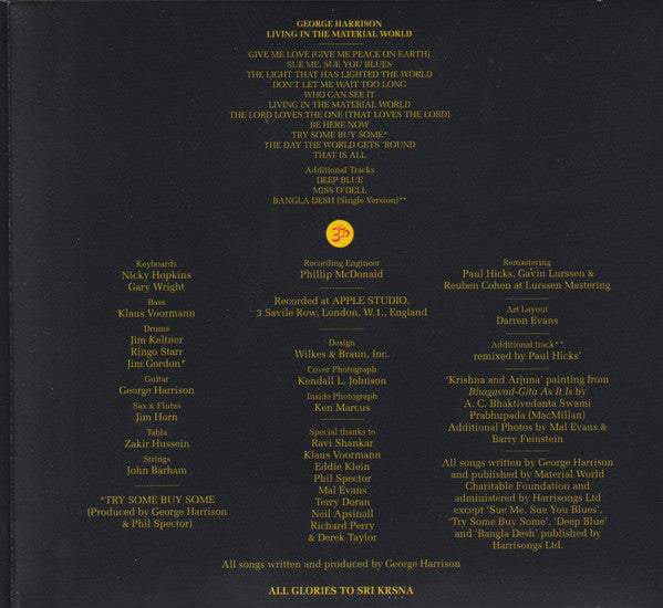Living In The Material World (CD) | Near Mint (NM) Near Mint (NM) Get Cheap Vinyl