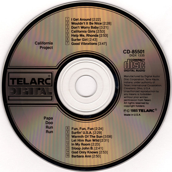 California Project (CD) | Near Mint (NM) Near Mint (NM) Get Cheap Vinyl