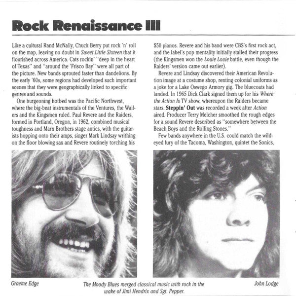 Classic Rock - Rock Renaissance III *CD* | Near Mint (NM) Near Mint (NM) Get Cheap Vinyl