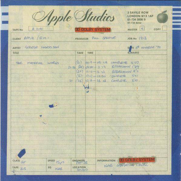 Living In The Material World (CD) | Near Mint (NM) Near Mint (NM) Get Cheap Vinyl