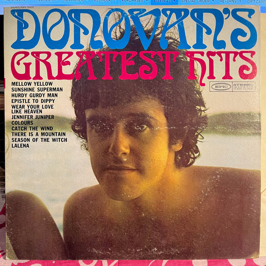 Donovan's Greatest Hits *SANTA MARIA* | Near Mint (NM) Very Good Plus (VG+) Get Cheap Vinyl