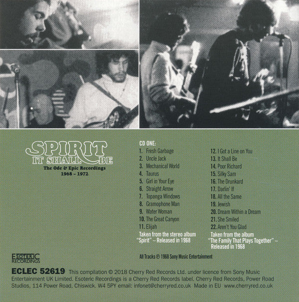 It Shall Be: The Ode & Epic Recordings 1968-1972 *5XCD BOX* | Excellent (EX) Near Mint (NM) Get Cheap Vinyl