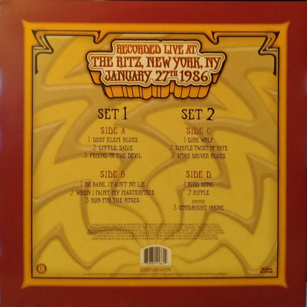 GarciaLive Volume 14 (Recorded Live At The Ritz, New York, NY, January 27th, 1986) (2xVINYL) | Near Mint (NM or M-) Near Mint (NM or M-) Get Cheap Vinyl