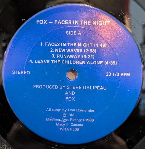 Faces In The Night (VINYL) | Near Mint (NM) Near Mint (NM) Get Cheap Vinyl