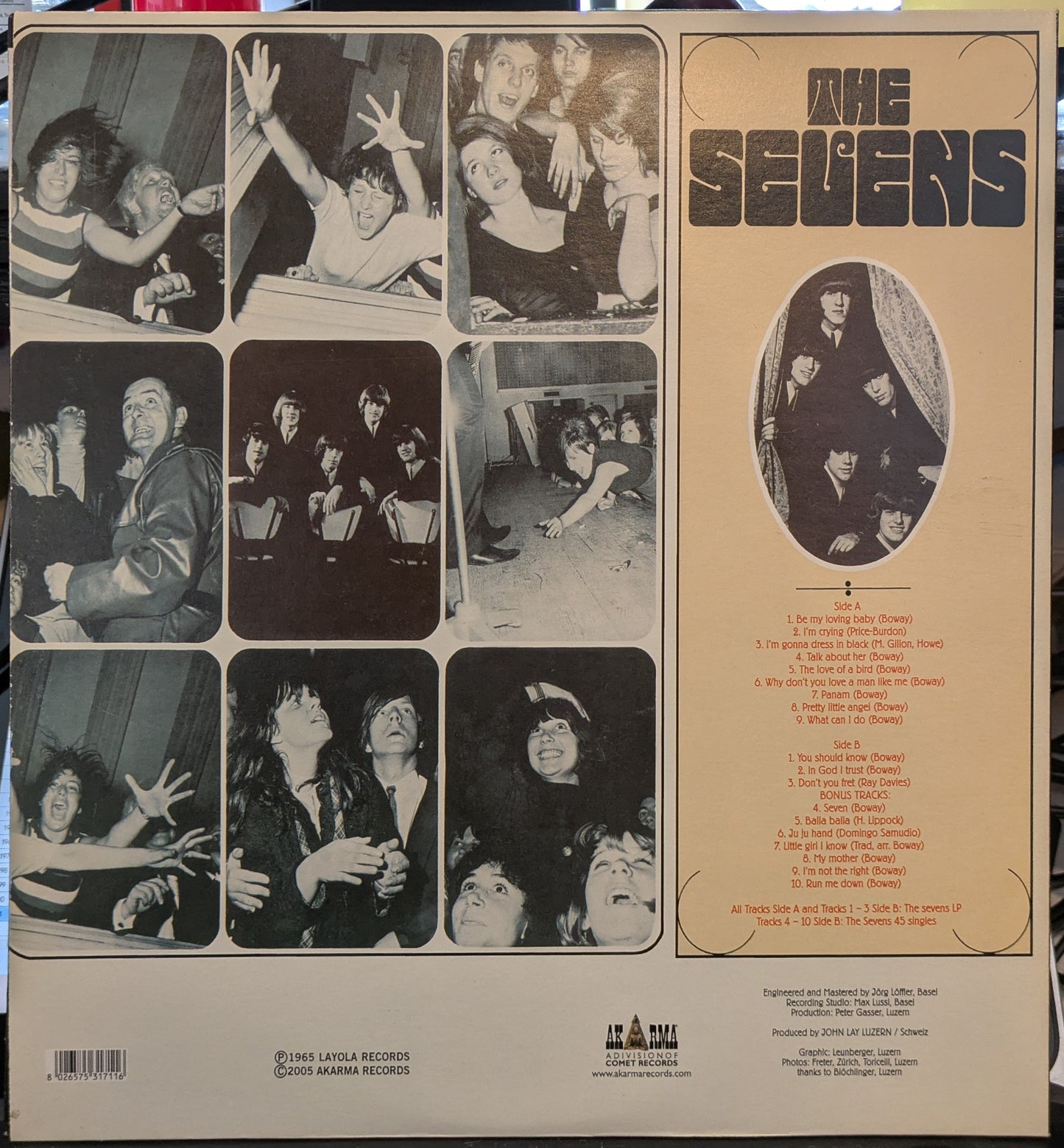 The Sevens (VINYL) | Near Mint (NM) Near Mint (NM) Get Cheap Vinyl