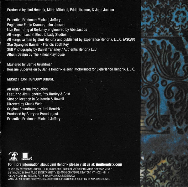 Rainbow Bridge - Original Motion Picture Soundtrack (CD) | Near Mint (NM or M-) Near Mint (NM or M-) Get Cheap Vinyl