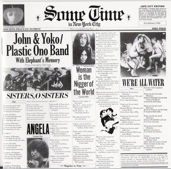 Some Time In New York City *CD* | Near Mint (NM) Near Mint (NM) Get Cheap Vinyl