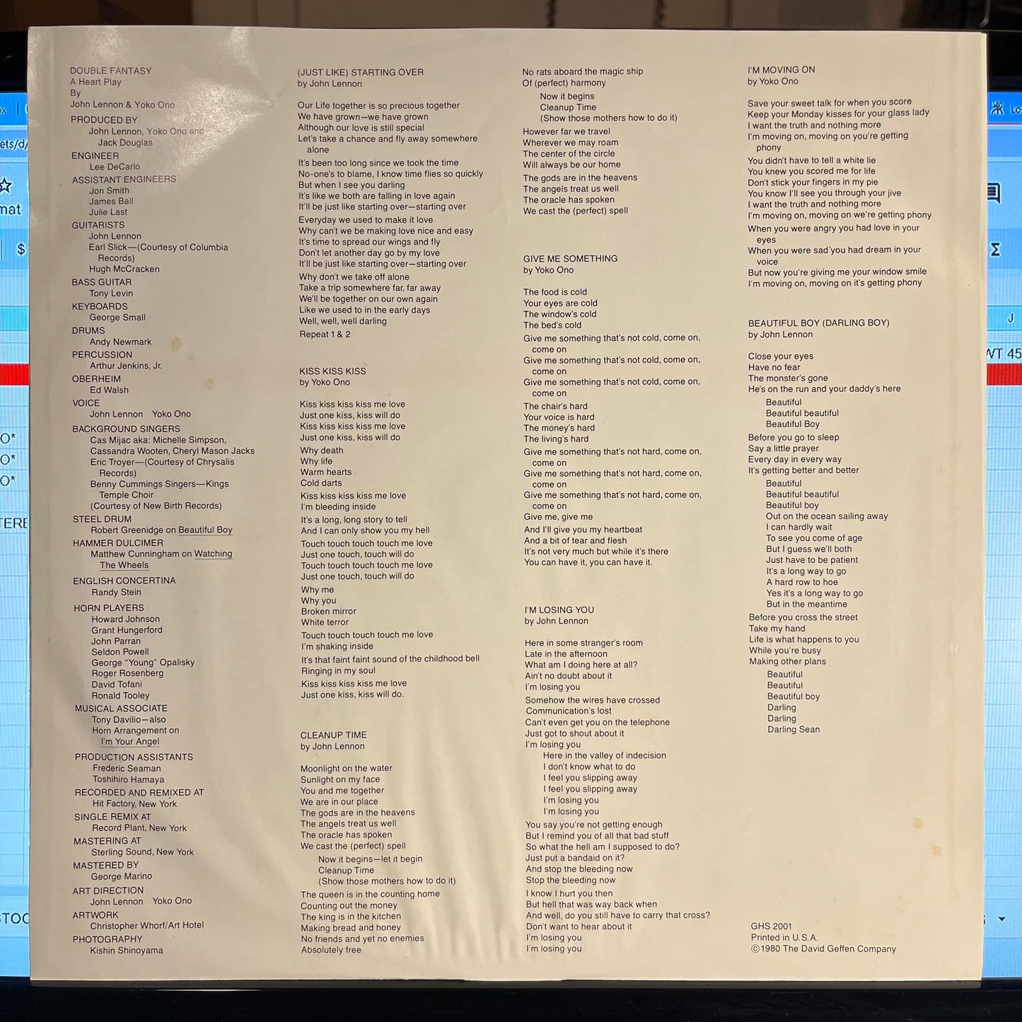 Double Fantasy *SPECIALTY* | Near Mint (NM) Near Mint (NM) Get Cheap Vinyl