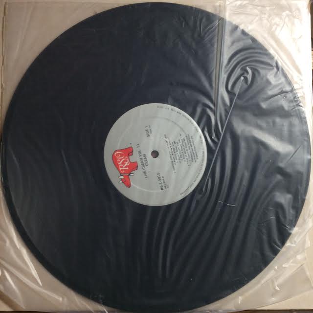 Live Cream Volume II (VINYL) | Near Mint (NM) Very Good Plus (VG+) Get Cheap Vinyl