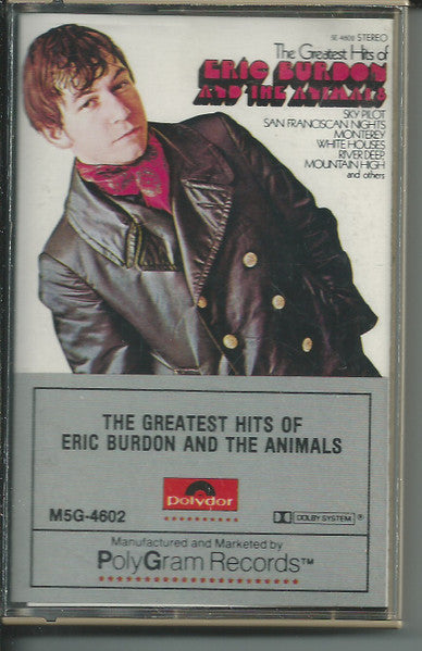 The Greatest Hits Of Eric Burdon And The Animals *CASSETTE* | Near Mint (NM) Near Mint (NM) Get Cheap Vinyl
