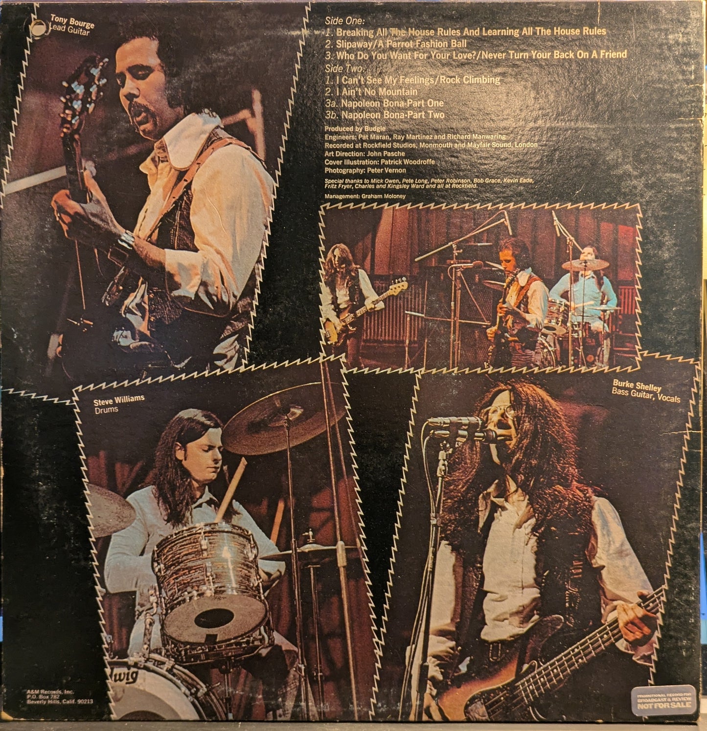 Bandolier *PROMO* (VINYL) | Near Mint (NM) Very Good Plus (VG+) Get Cheap Vinyl