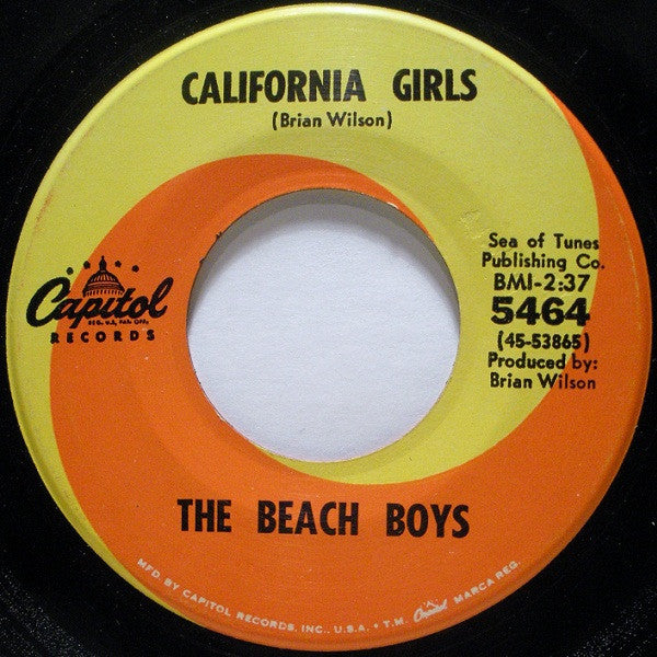 California Girls / Let Him Run Wild | Near Mint (NM) Near Mint (NM) Get Cheap Vinyl