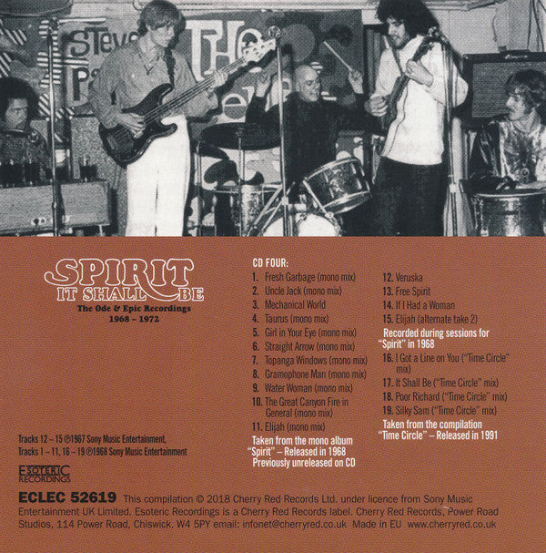 It Shall Be: The Ode & Epic Recordings 1968-1972 *5XCD BOX* | Excellent (EX) Near Mint (NM) Get Cheap Vinyl