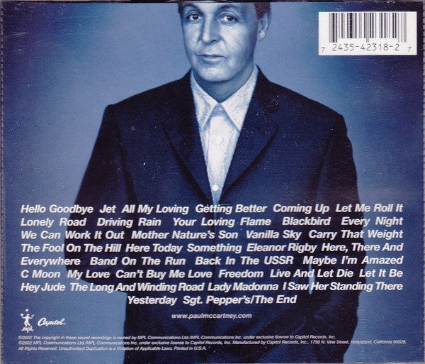 Back In The U.S. *CD* | Get Cheap Vinyl