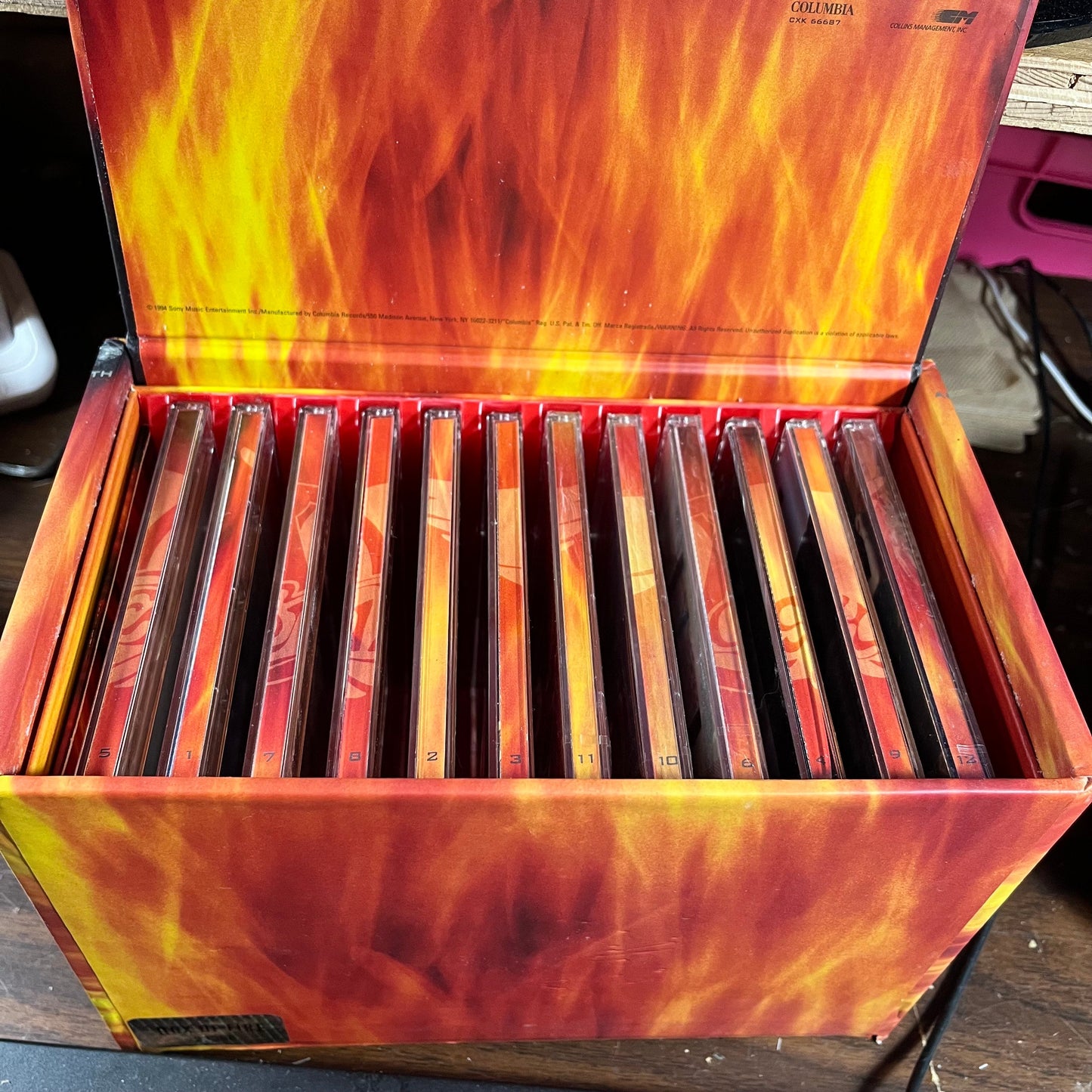 Box Of Fire (12xCD BOX) | Near Mint (NM) Excellent (EX) Get Cheap Vinyl