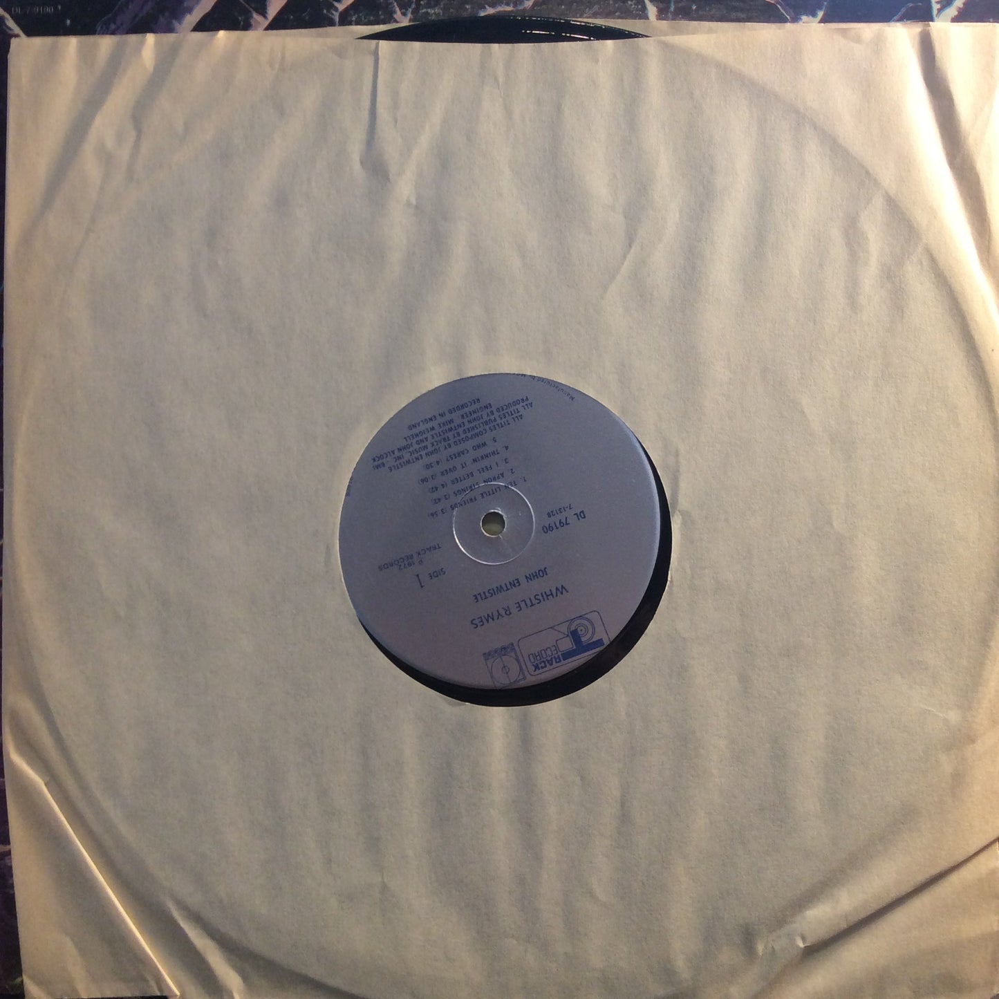Whistle Rymes (VINYL) | Near Mint (NM) Very Good Plus (VG+) Get Cheap Vinyl