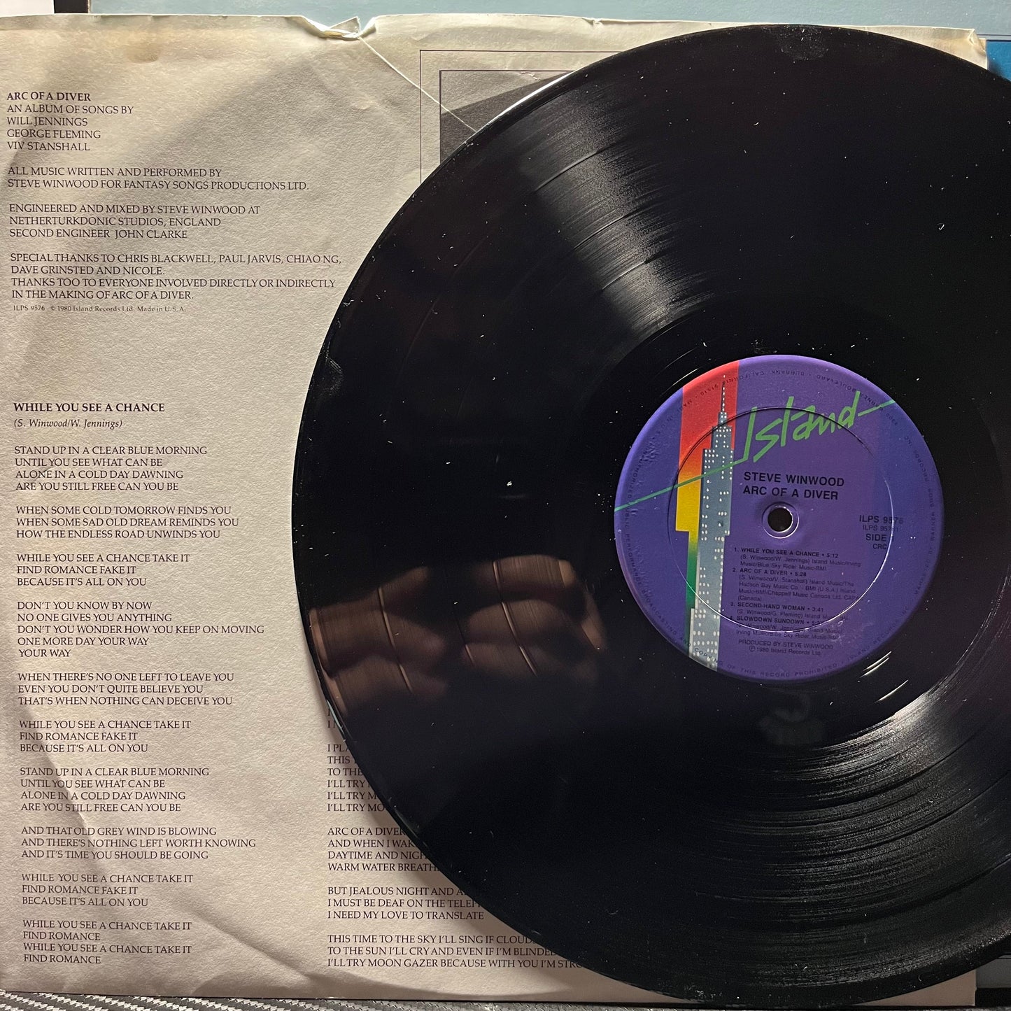 Arc Of A Diver | Near Mint (NM) Near Mint (NM) Get Cheap Vinyl