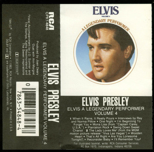 A Legendary Performer - Volume 4 (CASSETTE) | Near Mint (NM) Near Mint (NM) Get Cheap Vinyl