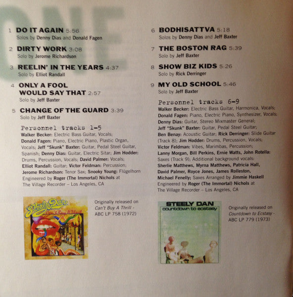 Showbiz Kids (The Steely Dan Story 1972-1980) (2xCD) | Near Mint (NM) Near Mint (NM) Get Cheap Vinyl