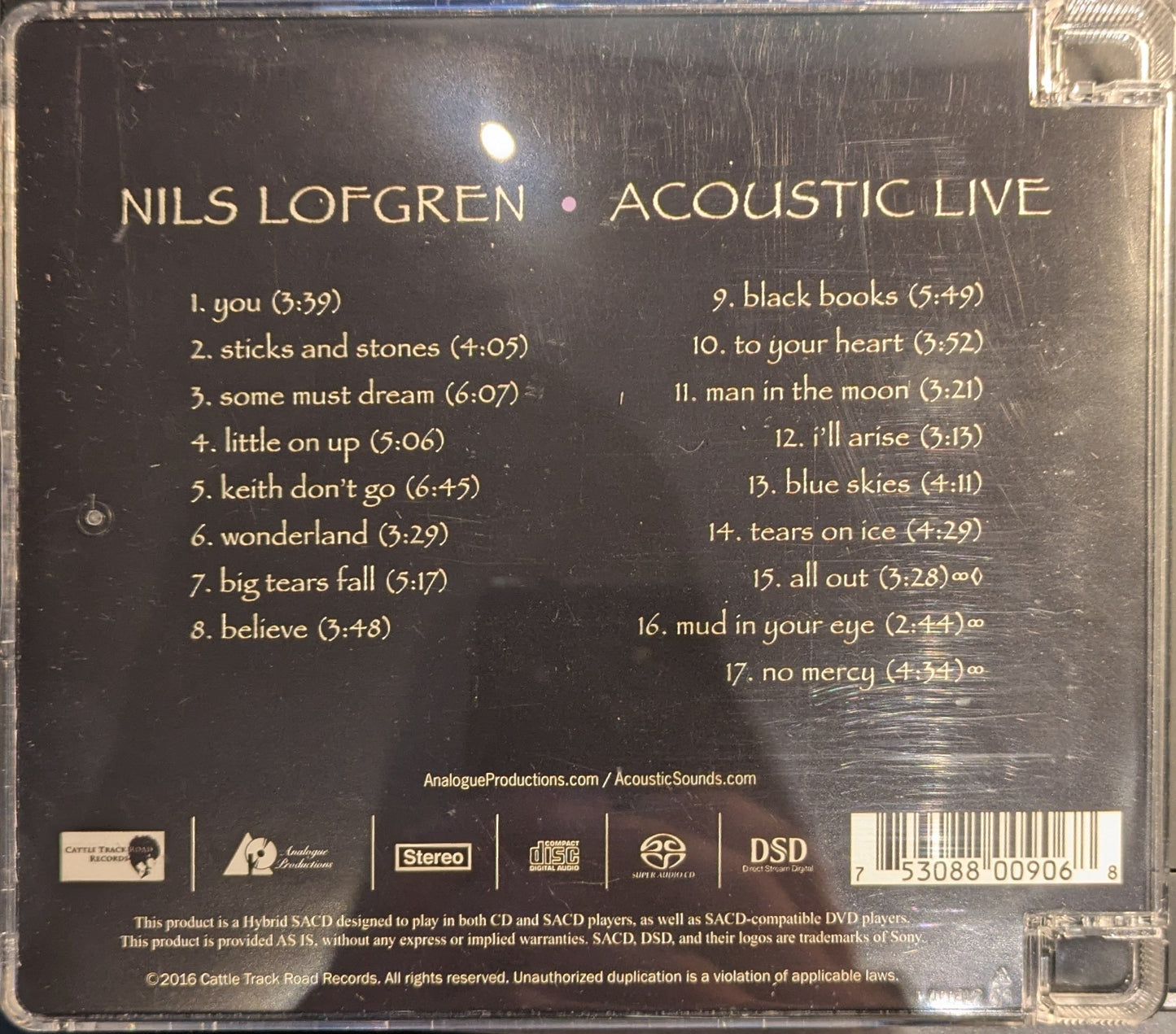Acoustic Live (SACD) | Near Mint (NM) Near Mint (NM) Get Cheap Vinyl