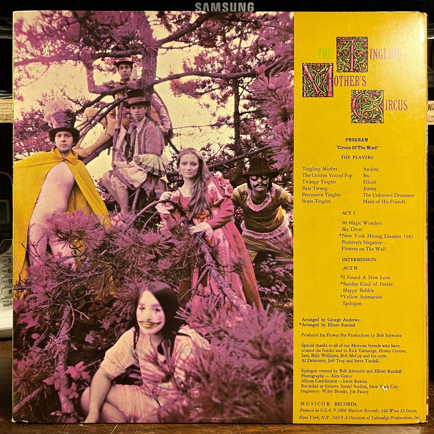 A Circus Of The Mind (VINYL) | Near Mint (NM) Near Mint (NM) Get Cheap Vinyl