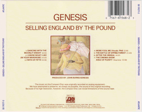 Selling England By The Pound (CD) | Near Mint (NM) Get Cheap Vinyl