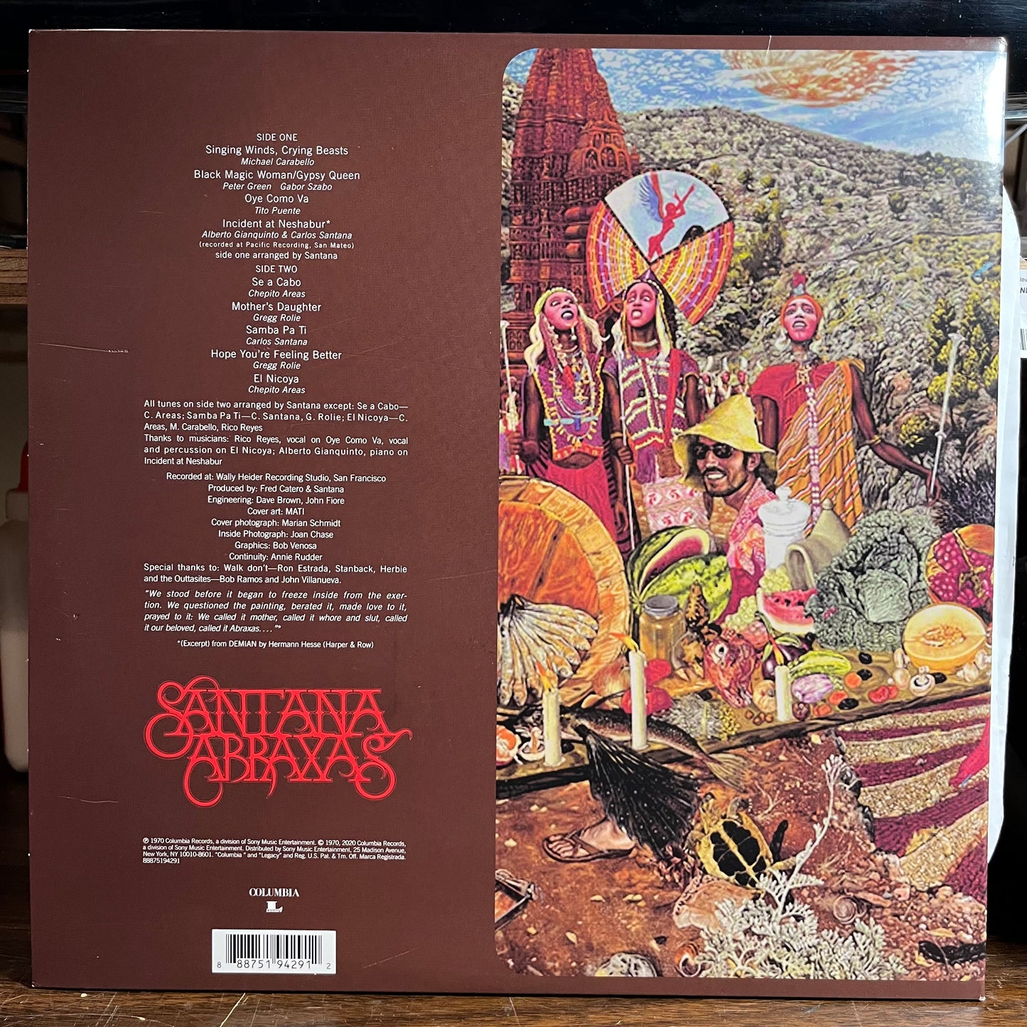 Abraxas (VINYL) | Near Mint (NM) Near Mint (NM) Get Cheap Vinyl