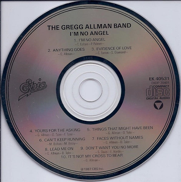 I'm No Angel (CD) | Near Mint (NM) Near Mint (NM) Get Cheap Vinyl