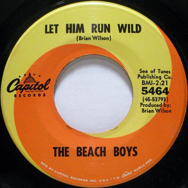California Girls / Let Him Run Wild | Near Mint (NM) Near Mint (NM) Get Cheap Vinyl