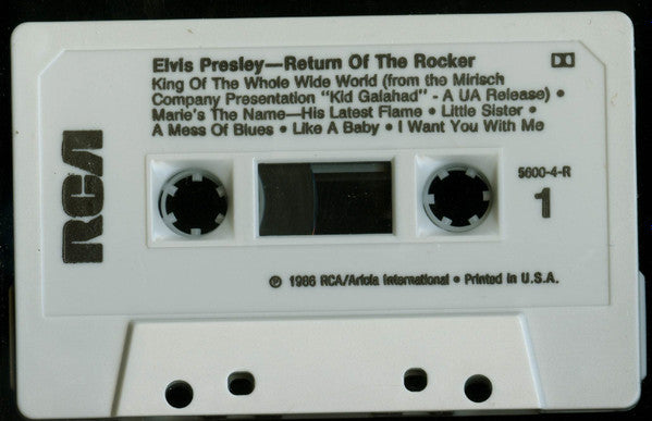 Return Of The Rocker (CASSETTE) | Near Mint (NM) Near Mint (NM) Get Cheap Vinyl