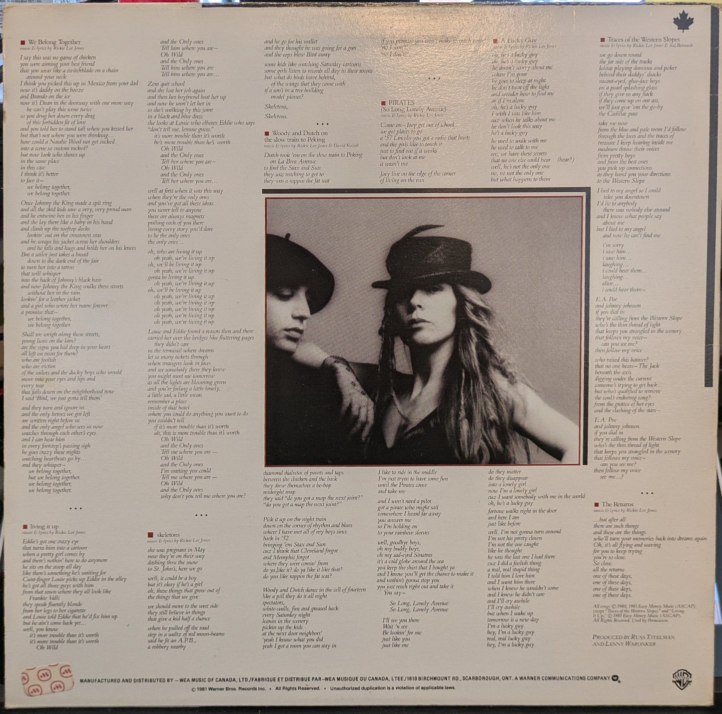 Pirates (VINYL) | Near Mint (NM) Very Good Plus (VG+) Get Cheap Vinyl