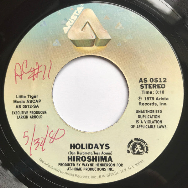 Holidays *45RPM* | Near Mint (NM) Generic Get Cheap Vinyl