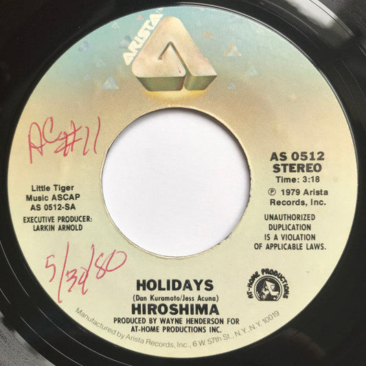 Holidays *45RPM* | Near Mint (NM) Generic Get Cheap Vinyl