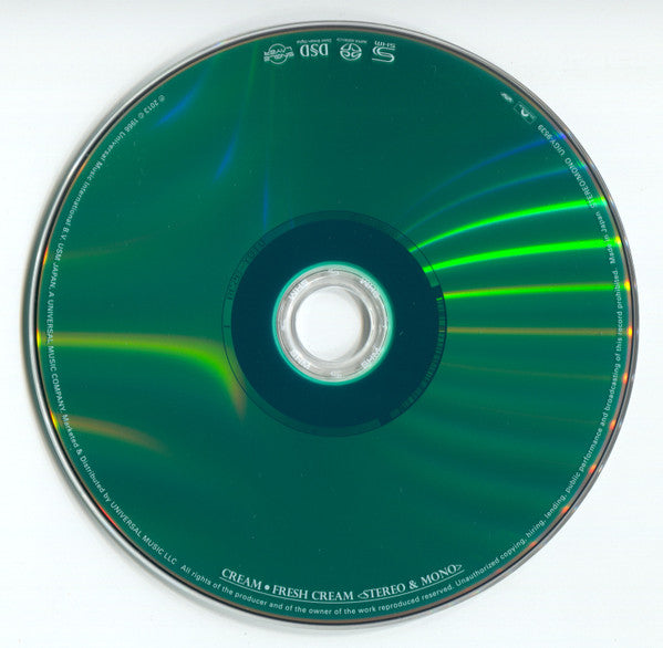 Fresh Cream *DSD/JAPAN* | Near Mint (NM) Near Mint (NM) Get Cheap Vinyl