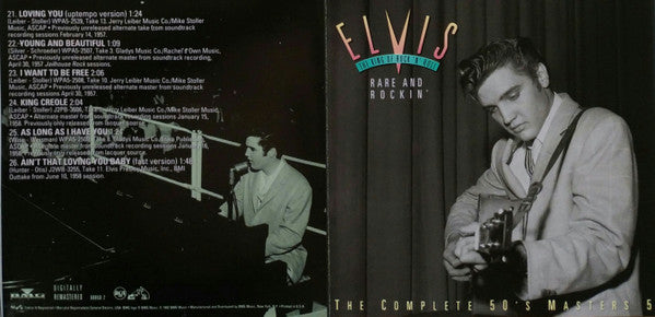 The King Of Rock 'N' Roll: The Complete 50's Masters (5xCD BOX SET) | Near Mint (NM or M-) Very Good Plus (VG+) Get Cheap Vinyl