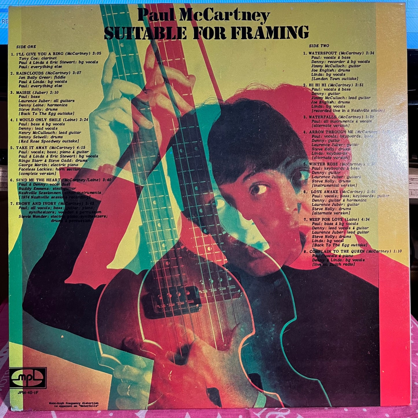 Suitable For Framing *UNOFFICIAL* | Near Mint (NM) Near Mint (NM) Get Cheap Vinyl