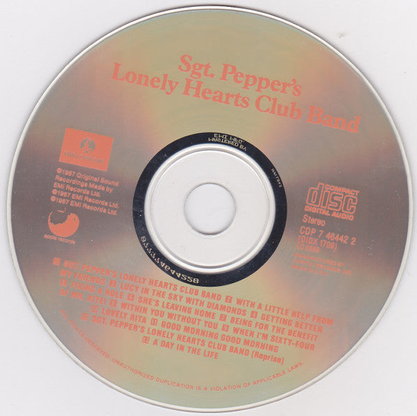 Sgt. Pepper's Lonely Hearts Club Band (CD) | Near Mint (NM) Near Mint (NM) Get Cheap Vinyl