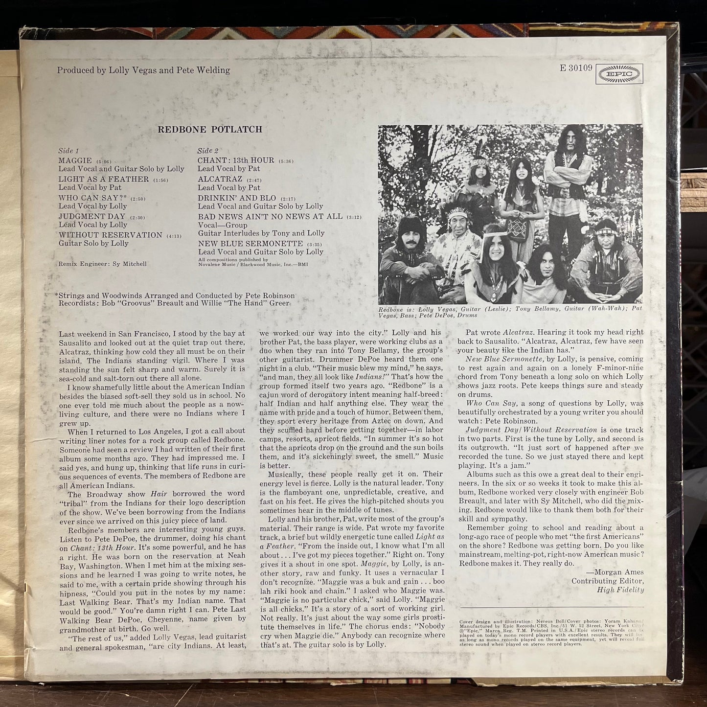 Potlatch (VINYL) | Near Mint (NM) Very Good Plus Plus (VG++) Get Cheap Vinyl