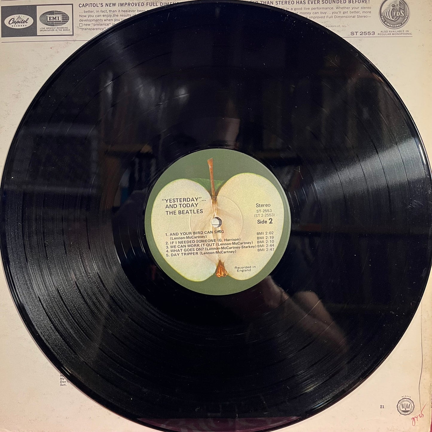 Yesterday And Today *STEREO* | Near Mint (NM) Excellent (EX) Get Cheap Vinyl