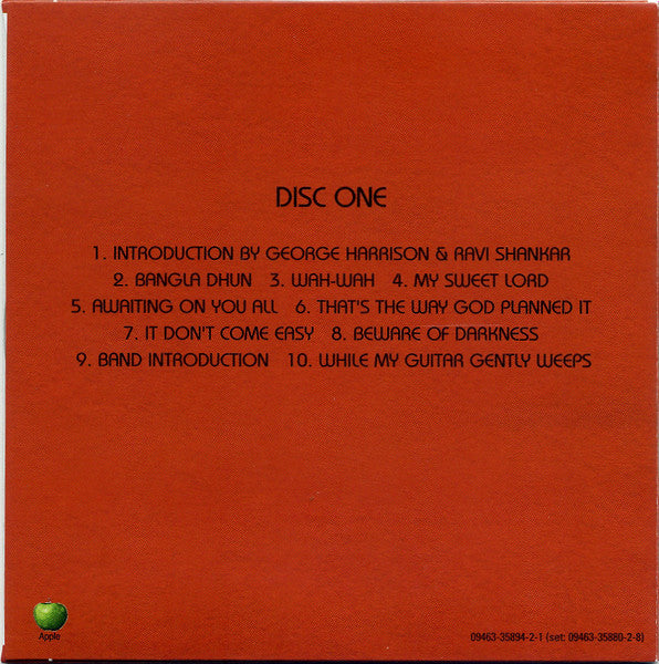 George Harrison And Friends - The Concert For Bangladesh (2xCD BOX) | Near Mint (NM) Near Mint (NM) Get Cheap Vinyl
