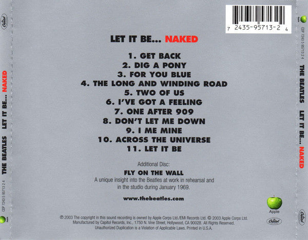 Let It Be... Naked (2xCD) | Near Mint (NM) Near Mint (NM) Get Cheap Vinyl