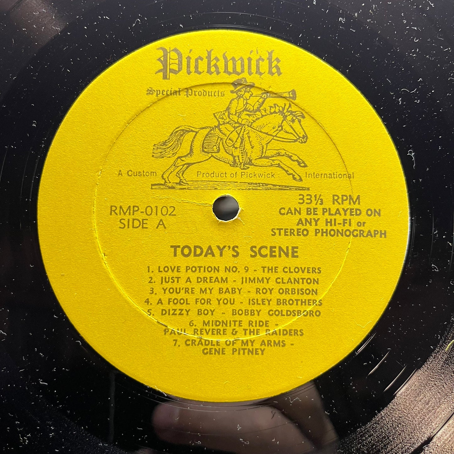 Today's Scene! (VINYL) | Near Mint (NM) Near Mint (NM) Get Cheap Vinyl