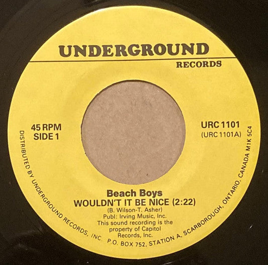 Wouldn't It Be Nice / Do It Again | Near Mint (NM or M-) Generic Get Cheap Vinyl