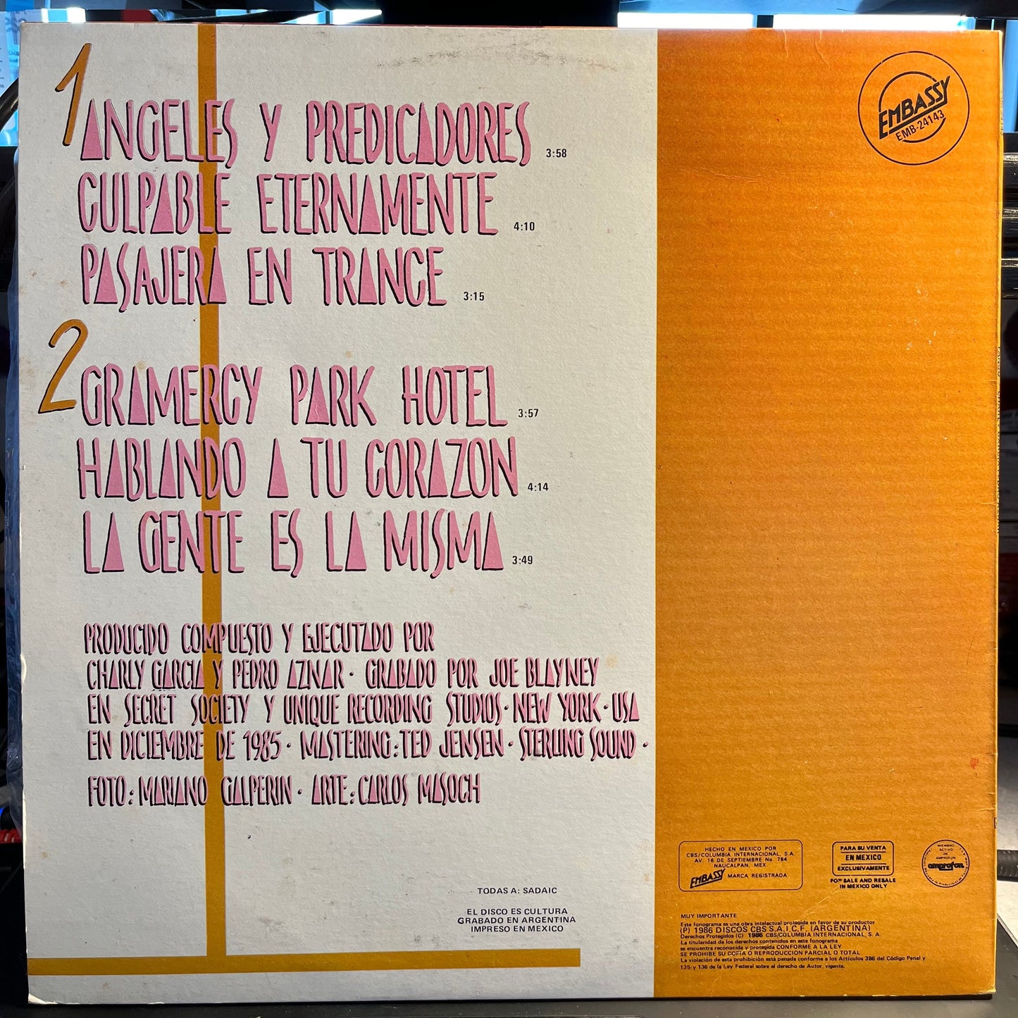 Tango | Near Mint (NM) Very Good Plus (VG+) Get Cheap Vinyl